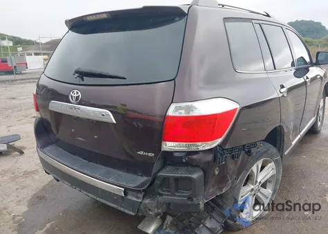 2012 Toyota Highlander Limited from USA, damaged, VIN 5TDDK3EH5CS163806